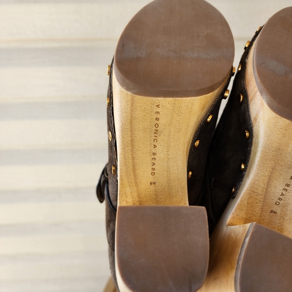 Veronica Beard Dacey heeled mules clogs - Picture 11 of 15